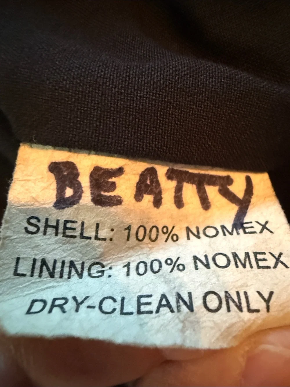 FR Arctic Black Safety Jacket with Reflective Yellow Stripes XL/T